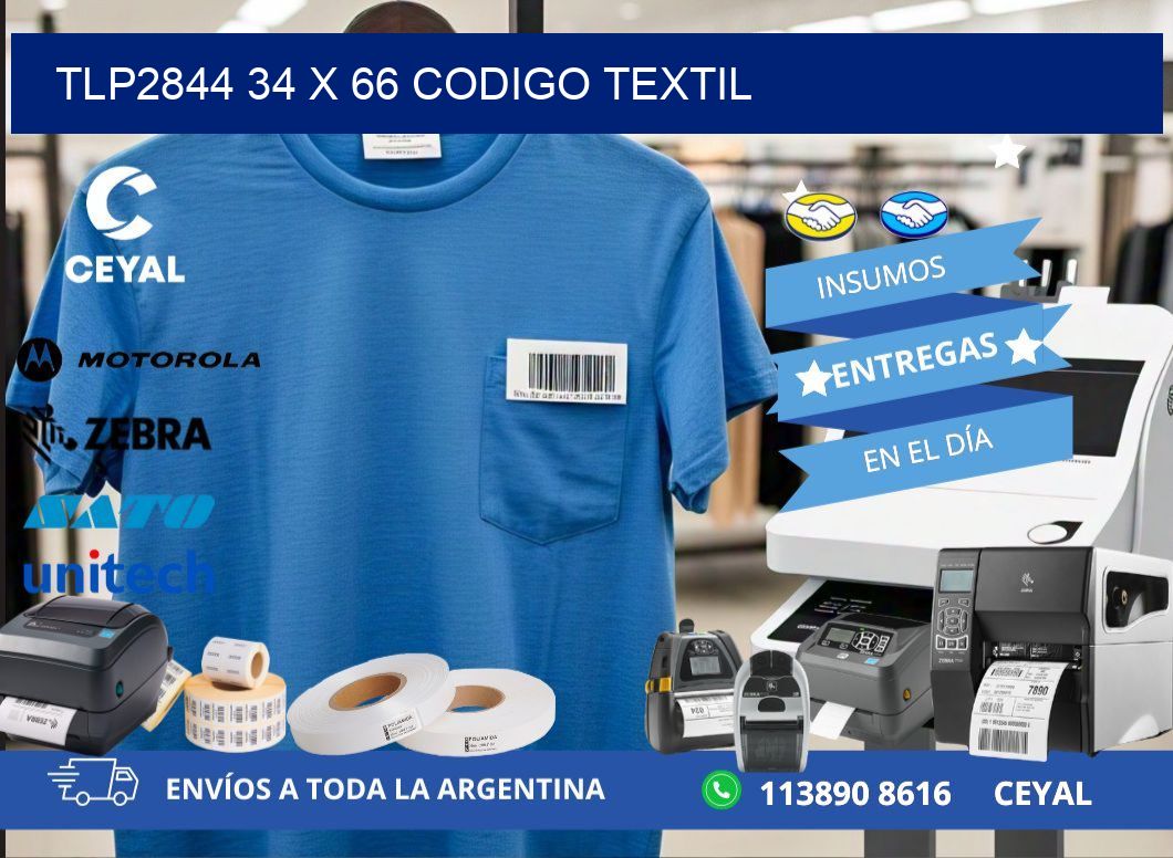 TLP2844 34 x 66 CODIGO TEXTIL