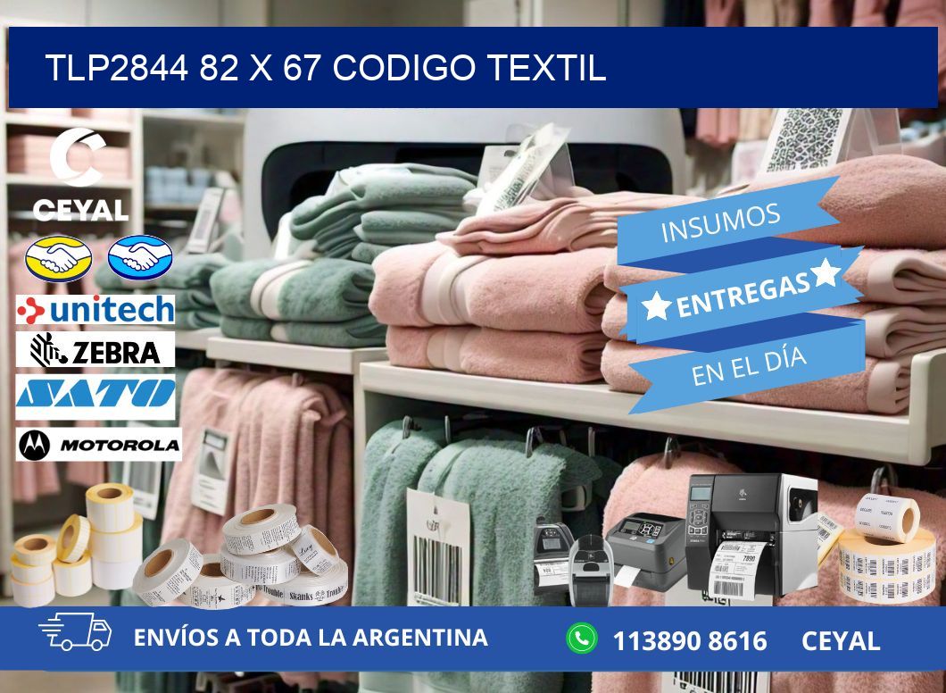 TLP2844 82 x 67 CODIGO TEXTIL