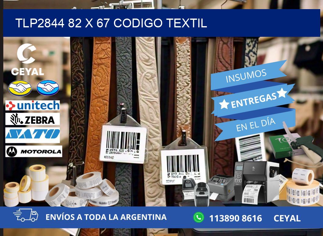 TLP2844 82 x 67 CODIGO TEXTIL