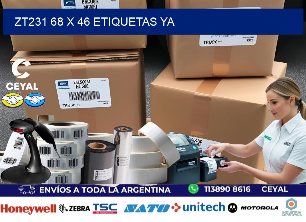 ZT231 68 x 46 ETIQUETAS YA