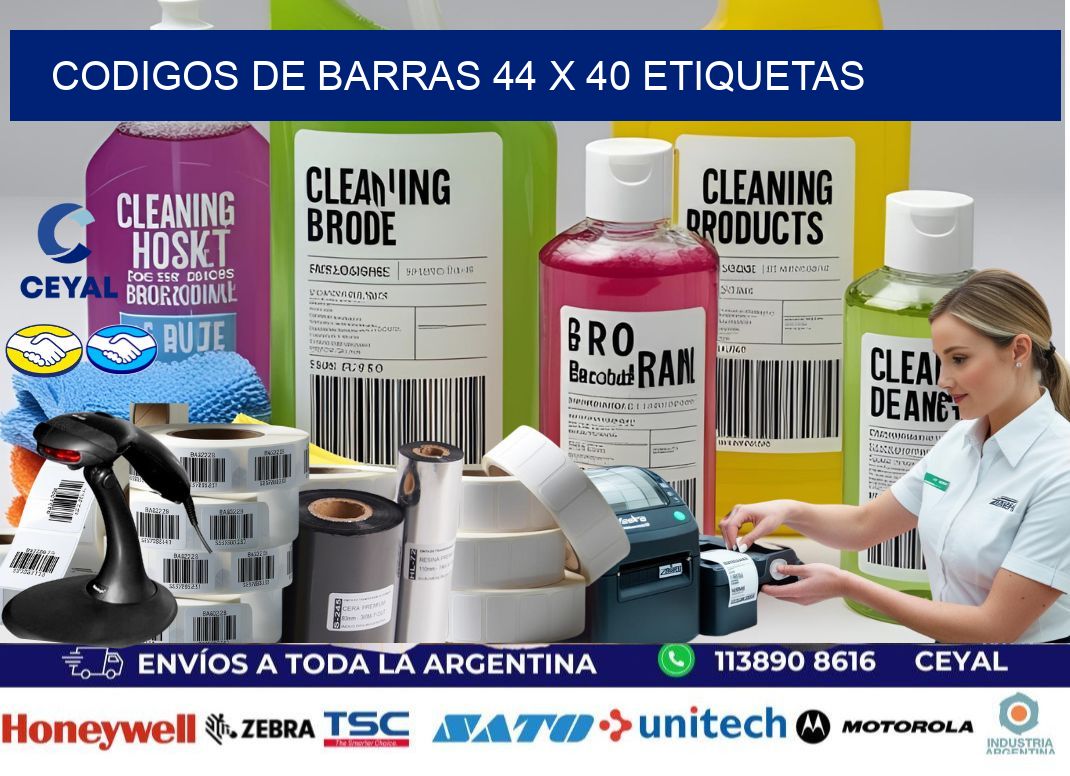 codigos de barras 44 x 40 etiquetas