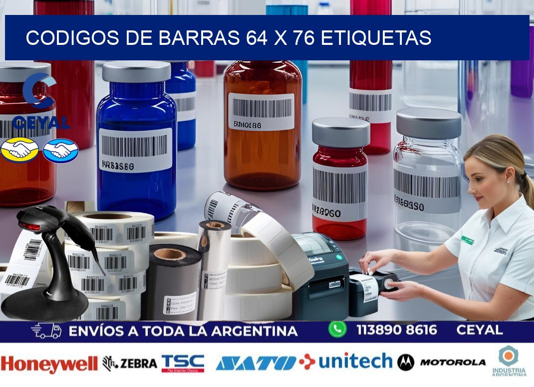 codigos de barras 64 x 76 etiquetas