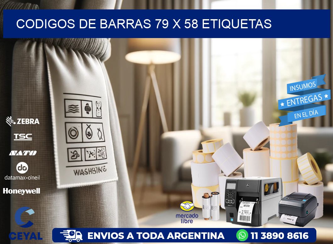 codigos de barras 79 x 58 etiquetas