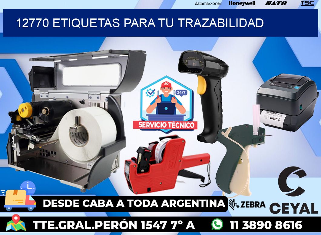 12770 etiquetas para tu trazabilidad