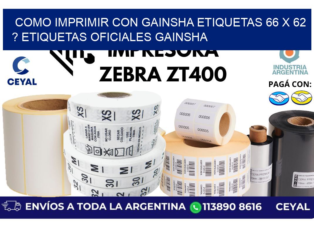 como imprimir con gainsha etiquetas 66 x 62 ? etiquetas oficiales gainsha