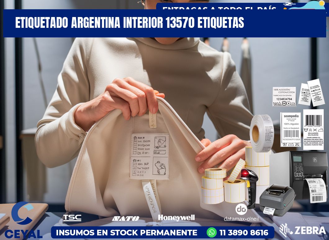 etiquetado argentina interior 13570 etiquetas