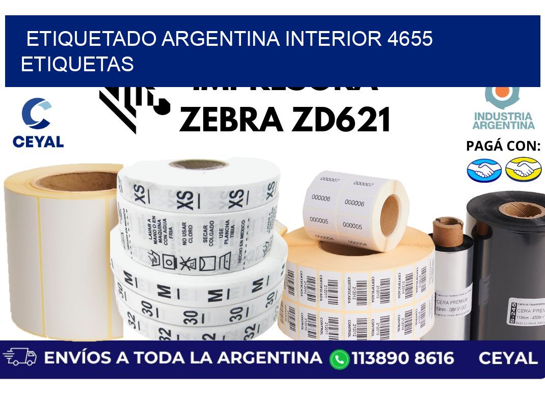 etiquetado argentina interior 4655 etiquetas