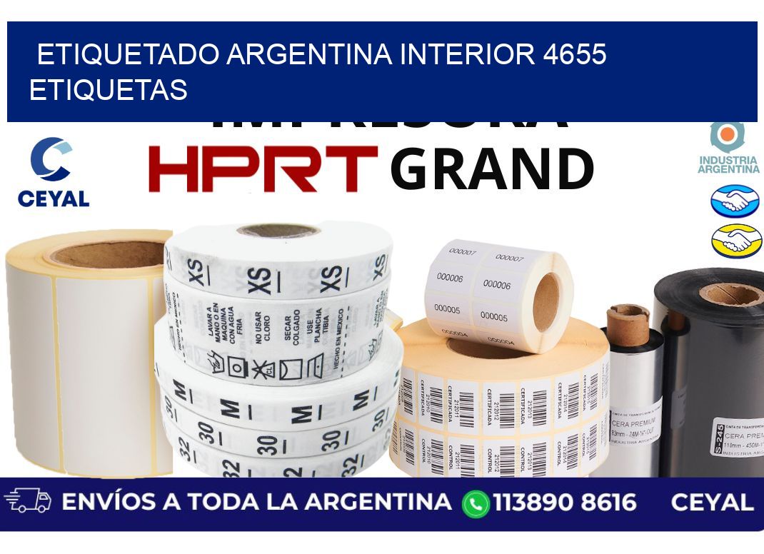 etiquetado argentina interior 4655 etiquetas