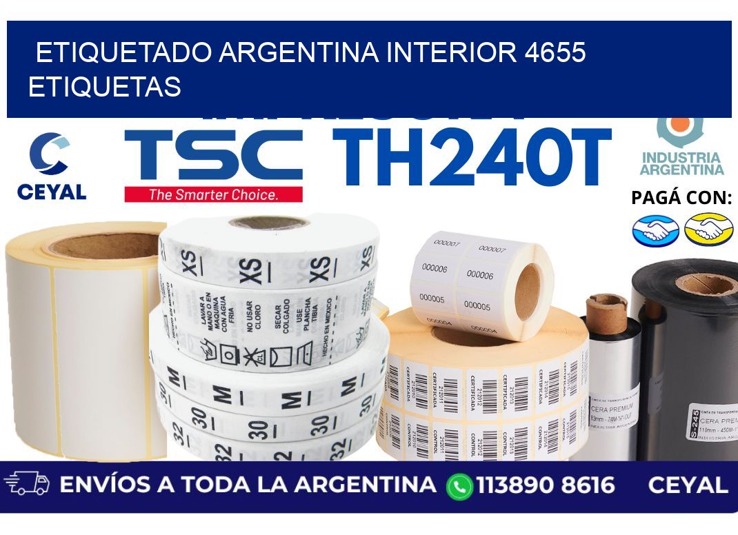etiquetado argentina interior 4655 etiquetas
