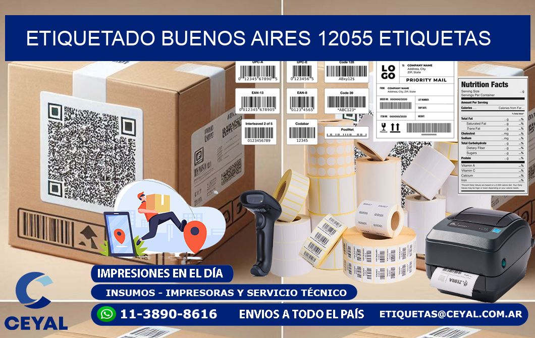 etiquetado buenos aires 12055 etiquetas