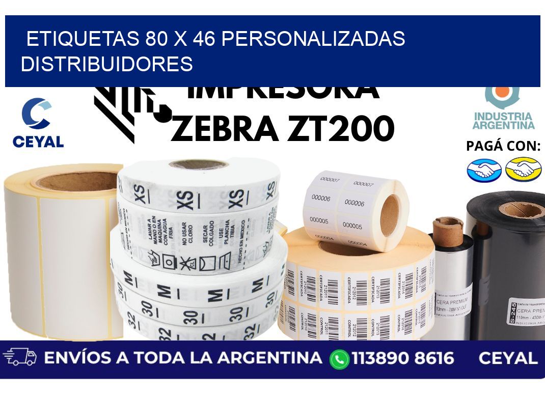 etiquetas 80 x 46 personalizadas distribuidores