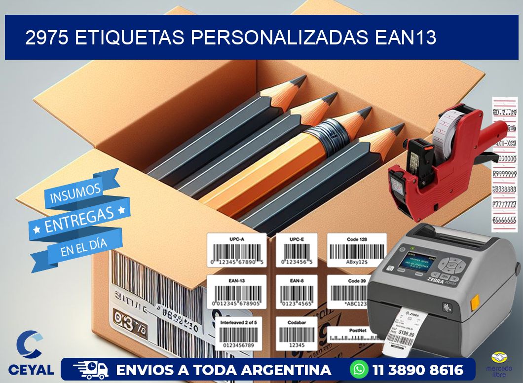 2975 Etiquetas personalizadas ean13