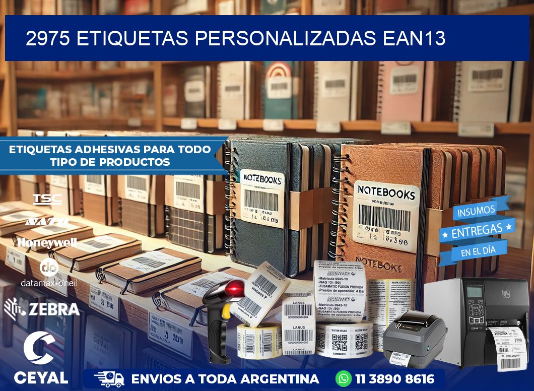 2975 Etiquetas personalizadas ean13