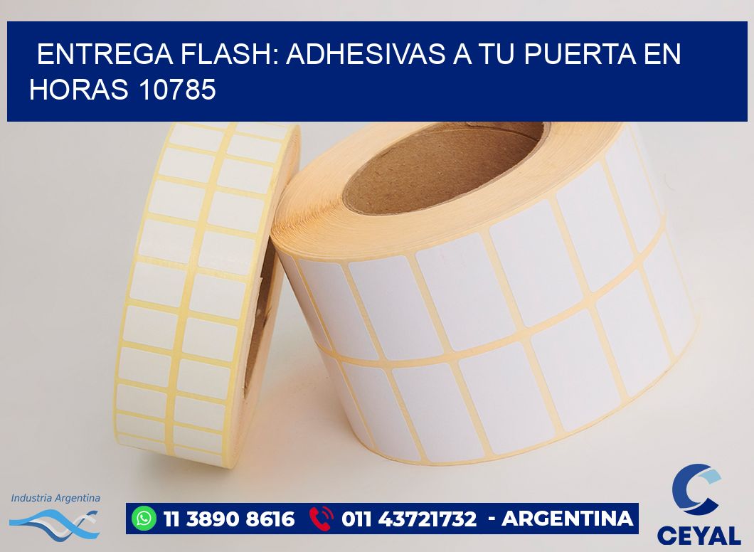 Entrega Flash: Adhesivas A Tu Puerta en Horas 10785