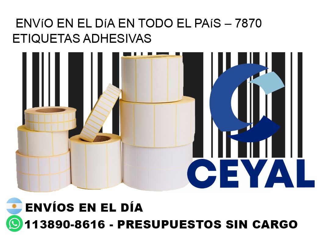 Envío en el Día en Todo el País – 7870 Etiquetas Adhesivas