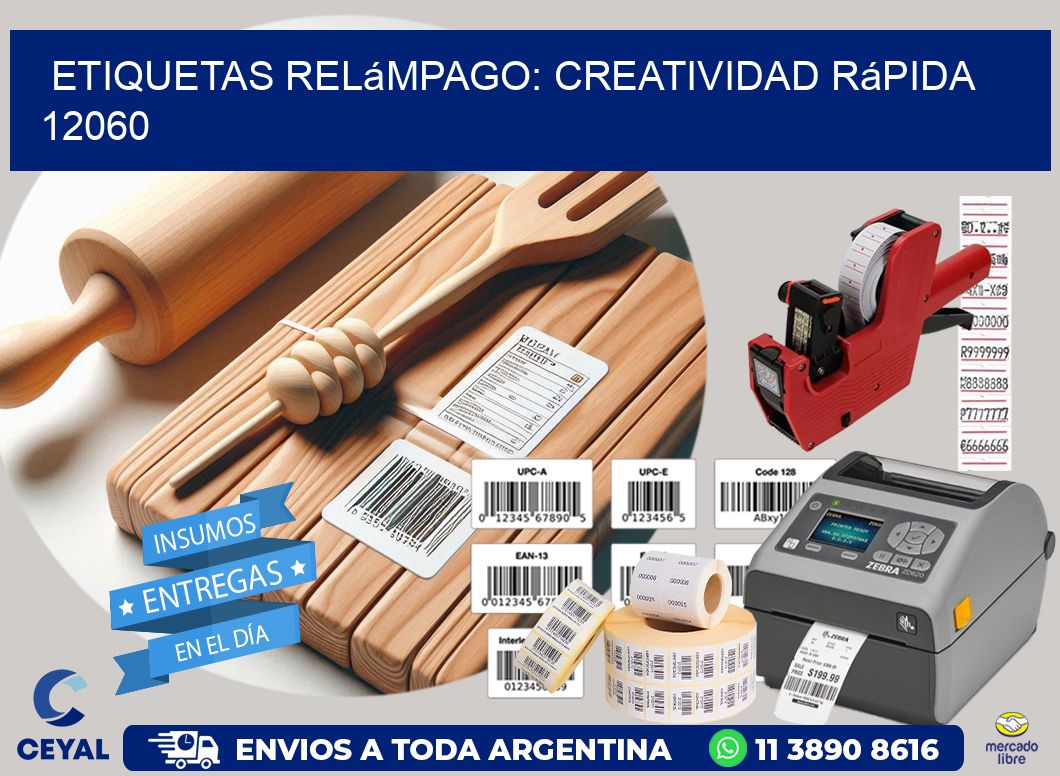 Etiquetas Relámpago: Creatividad Rápida 12060