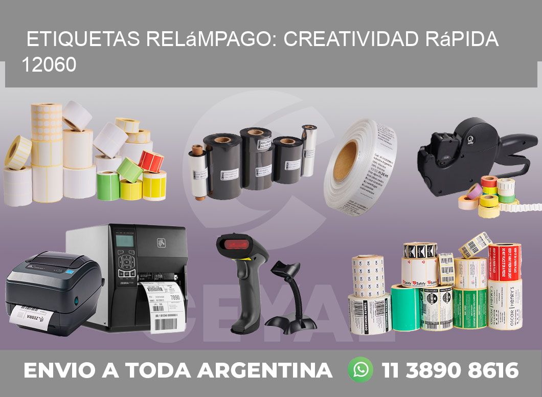 Etiquetas Relámpago: Creatividad Rápida 12060