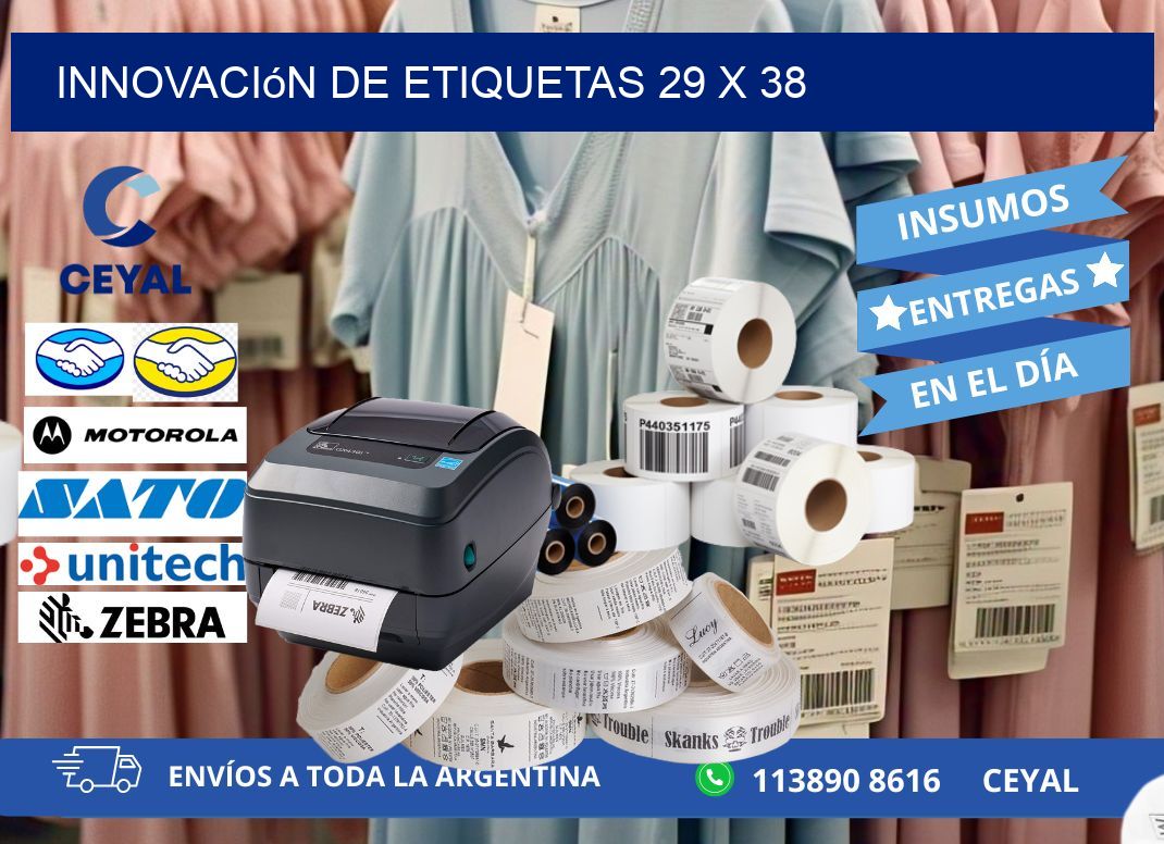 Innovación de etiquetas 29 x 38