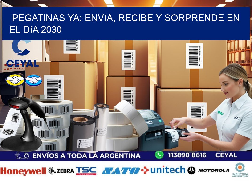 Pegatinas Ya: Envía, Recibe y Sorprende en el Día 2030