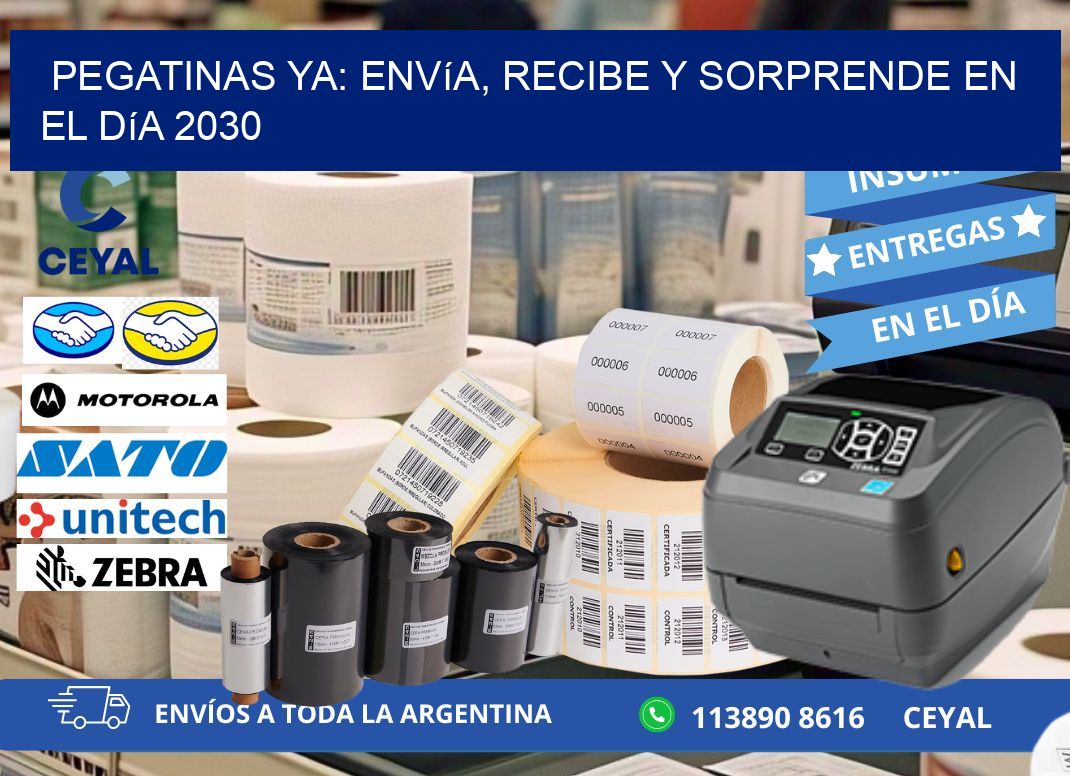 Pegatinas Ya: Envía, Recibe y Sorprende en el Día 2030