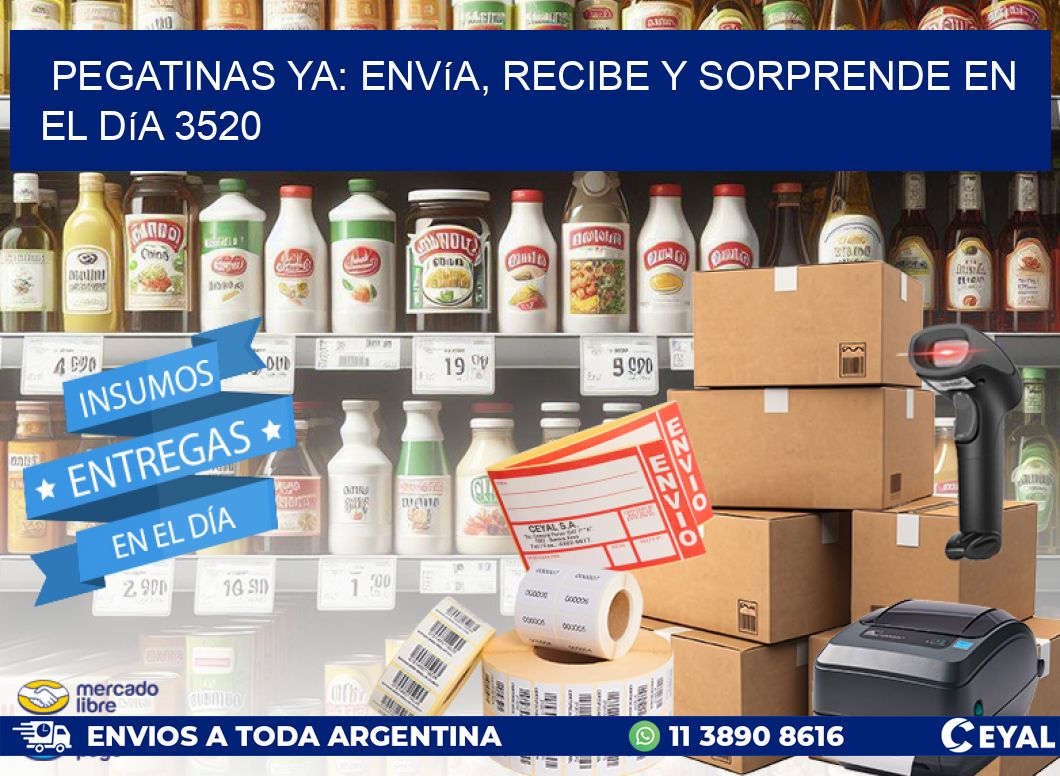 Pegatinas Ya: Envía, Recibe y Sorprende en el Día 3520