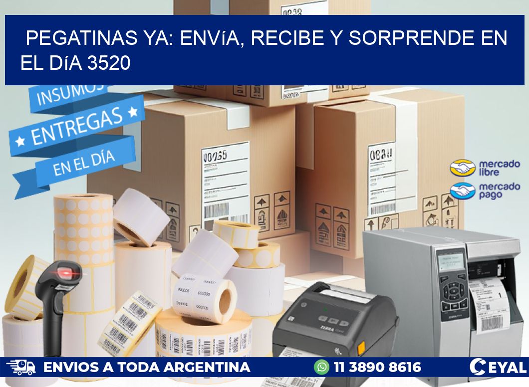 Pegatinas Ya: Envía, Recibe y Sorprende en el Día 3520