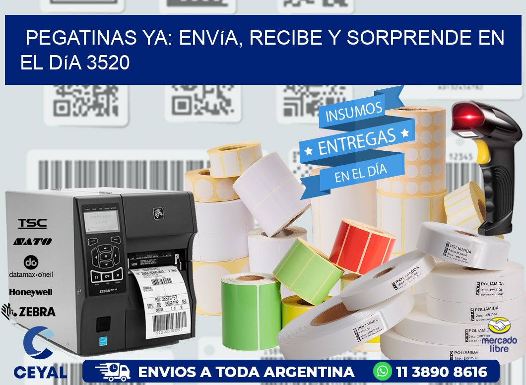 Pegatinas Ya: Envía, Recibe y Sorprende en el Día 3520