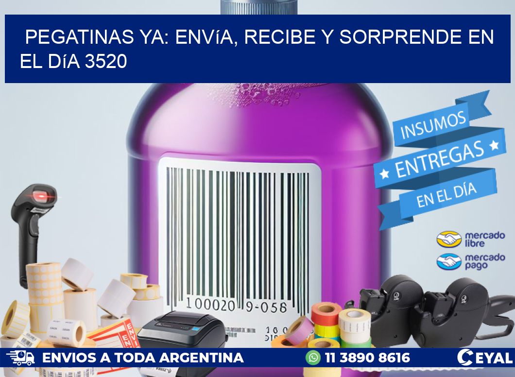 Pegatinas Ya: Envía, Recibe y Sorprende en el Día 3520