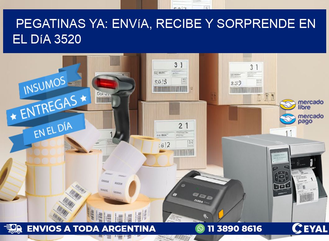 Pegatinas Ya: Envía, Recibe y Sorprende en el Día 3520