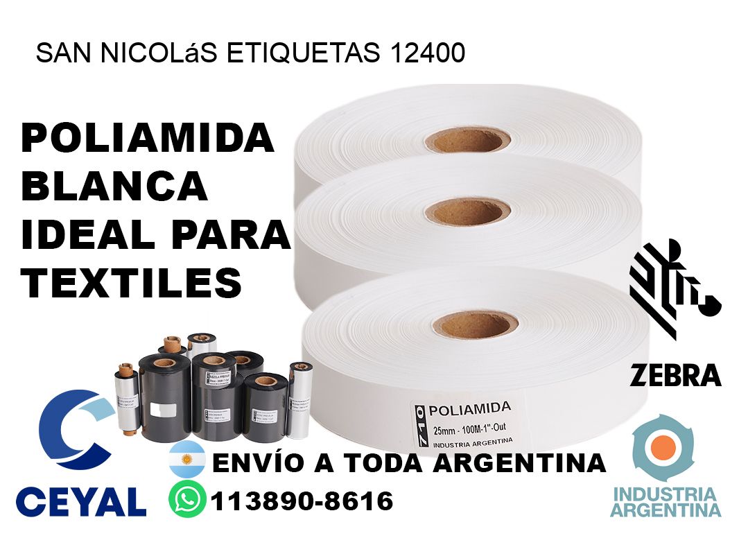 San Nicolás etiquetas 12400