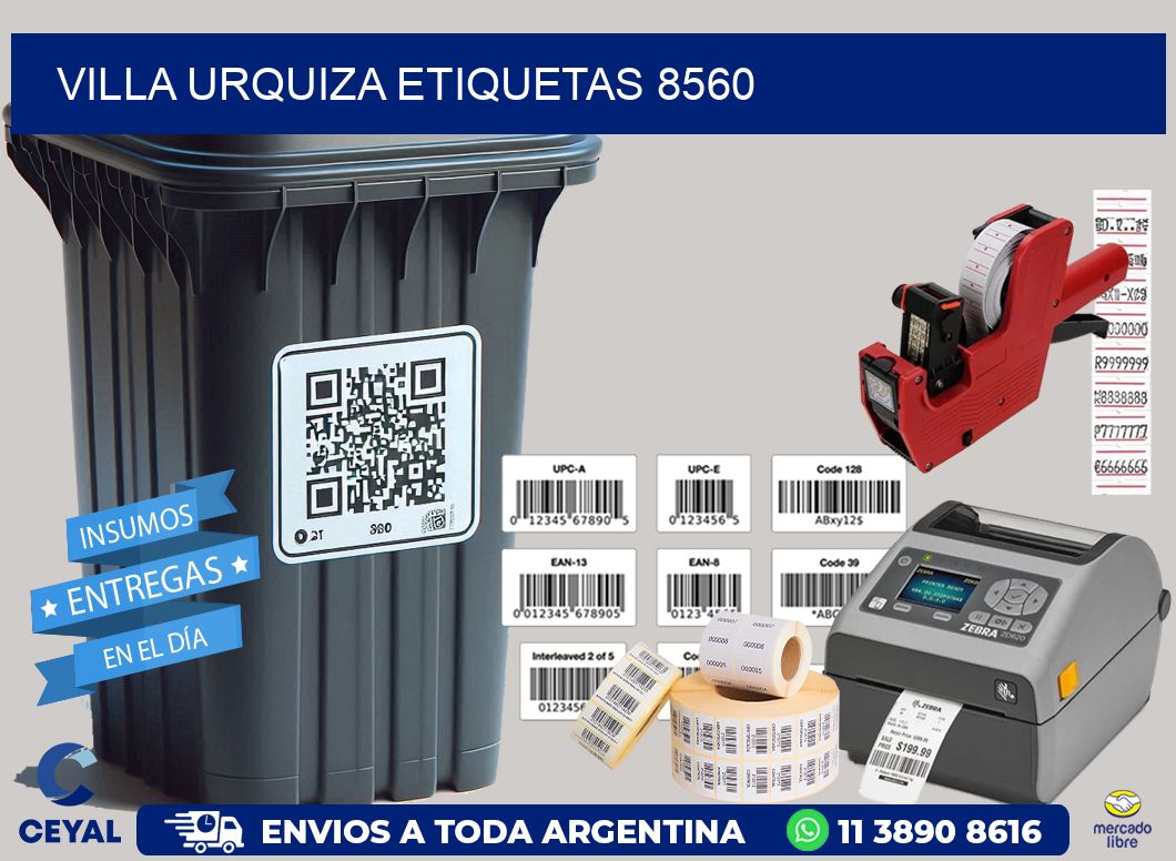 Villa Urquiza etiquetas 8560