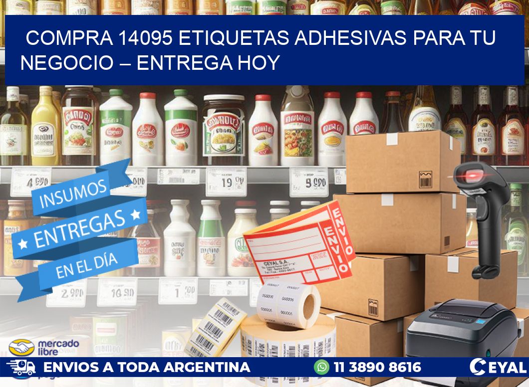 compra 14095 Etiquetas Adhesivas para Tu Negocio – Entrega Hoy
