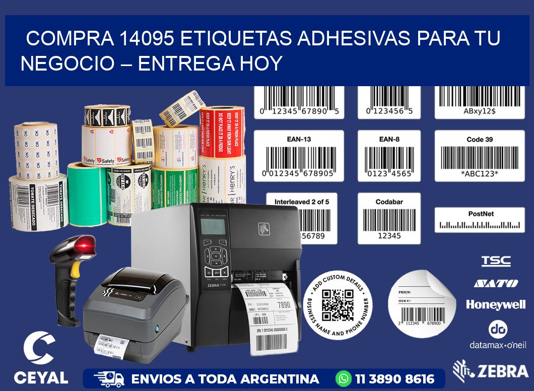 compra 14095 Etiquetas Adhesivas para Tu Negocio – Entrega Hoy