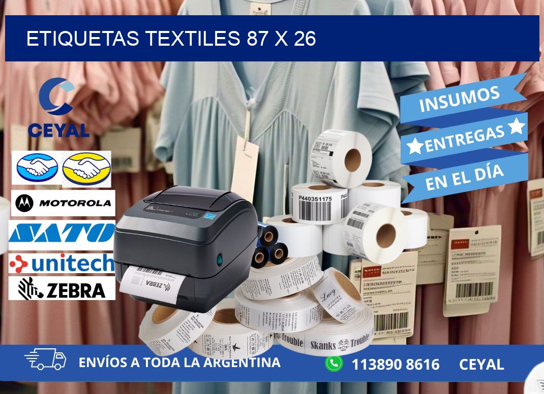 etiquetas textiles 87 x 26