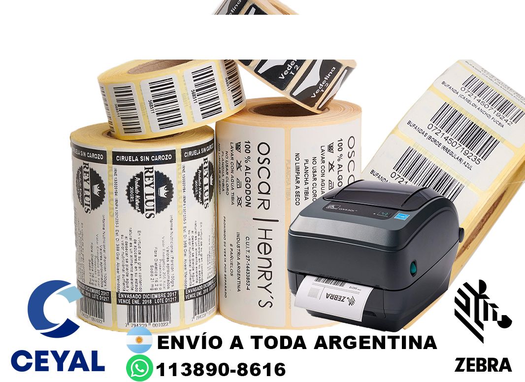 11025 Etiquetas para alimentos y bebidas