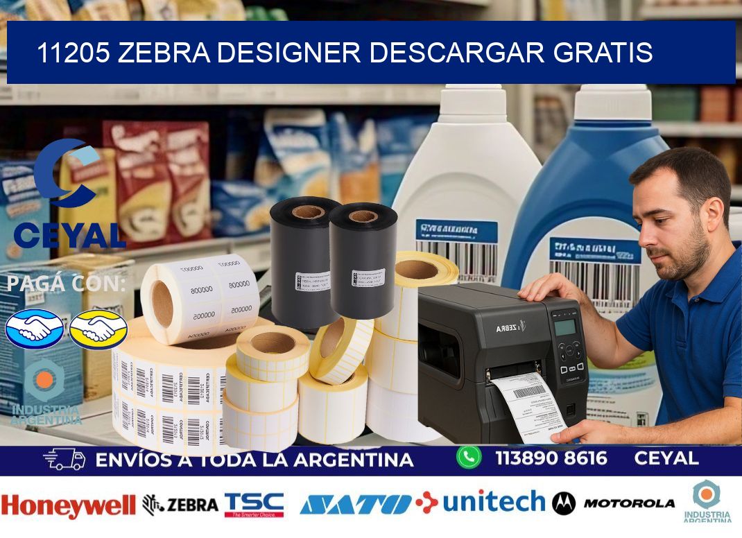 11205 Zebra Designer Descargar gratis