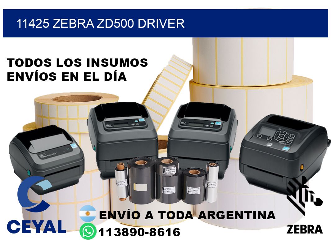 11425 Zebra ZD500 driver