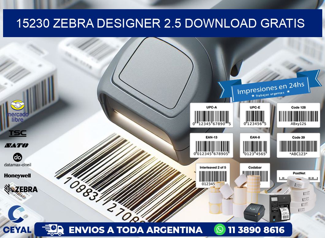 15230 Zebra designer 2.5 download gratis