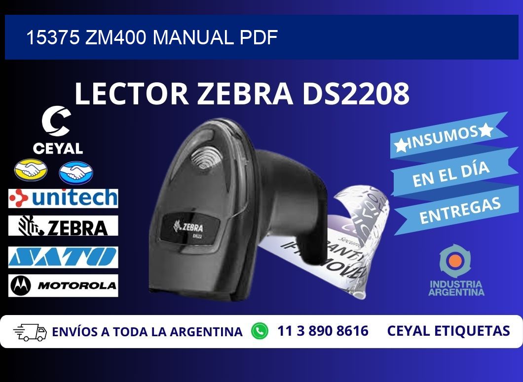 15375 ZM400 manual PDF