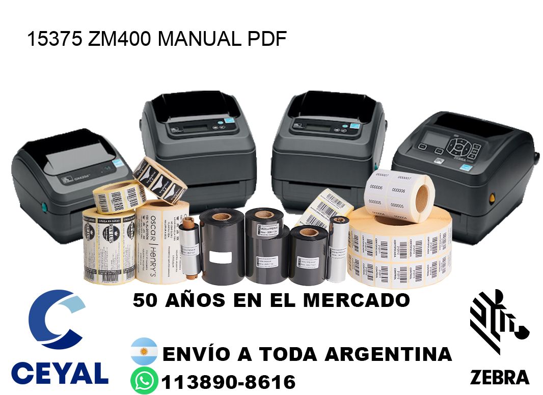 15375 ZM400 manual PDF