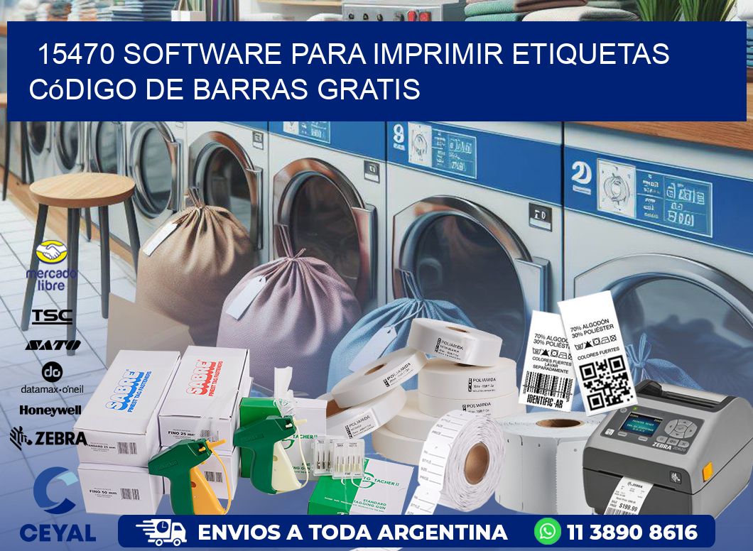 15470 Software para imprimir etiquetas código de barras gratis