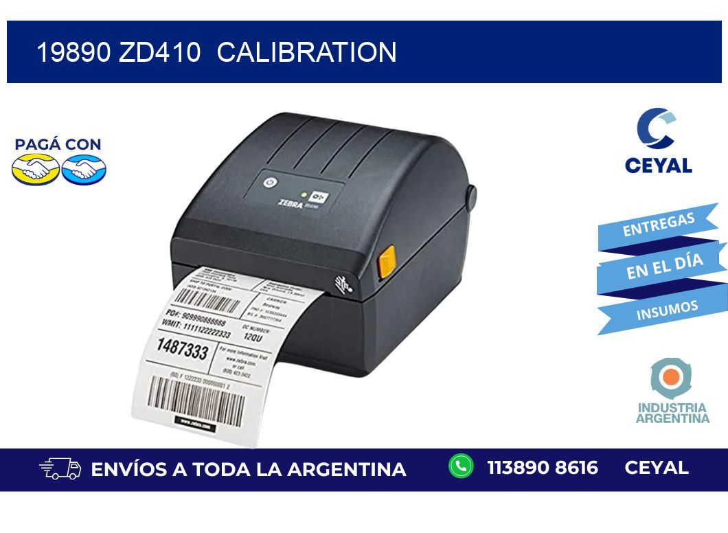 19890 ZD410  Calibration