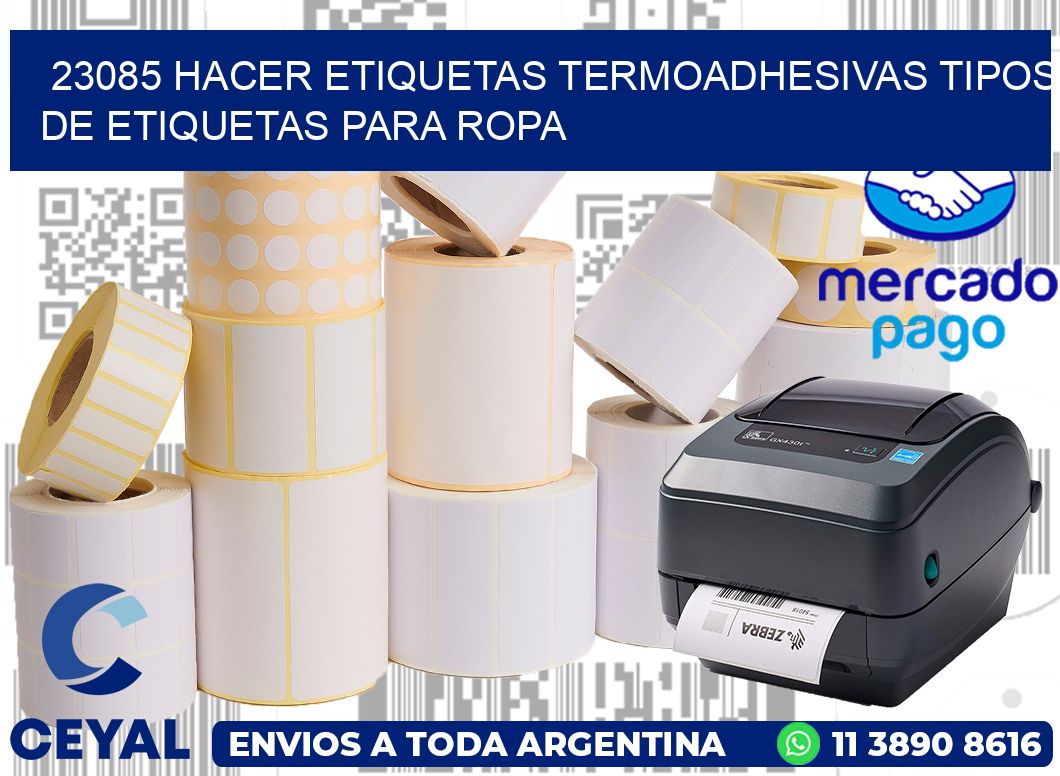 23085 hacer etiquetas termoadhesivas tipos de etiquetas para ropa