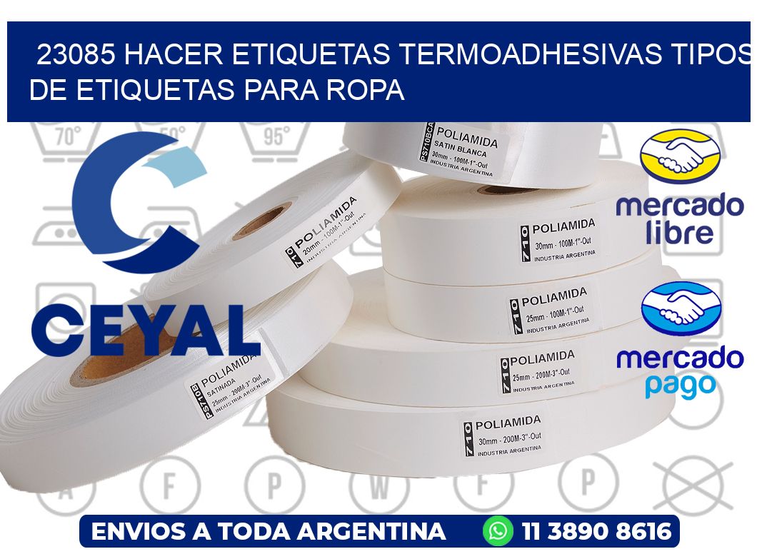 23085 hacer etiquetas termoadhesivas tipos de etiquetas para ropa