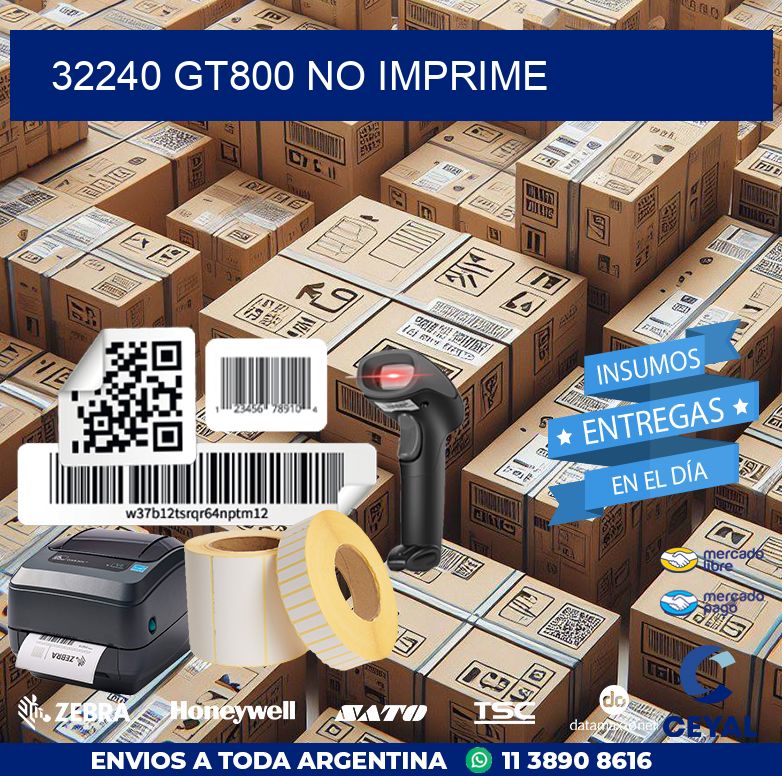 32240 GT800 no imprime
