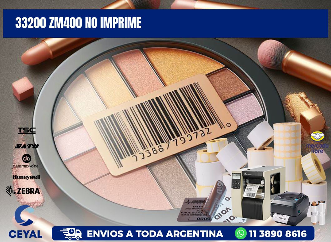 33200 ZM400 no imprime