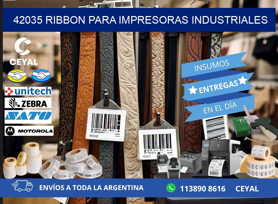 42035 Ribbon para impresoras industriales
