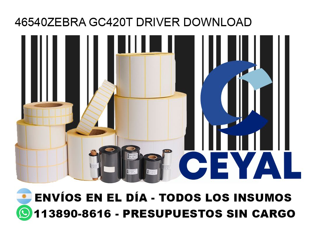 46540Zebra GC420t driver download