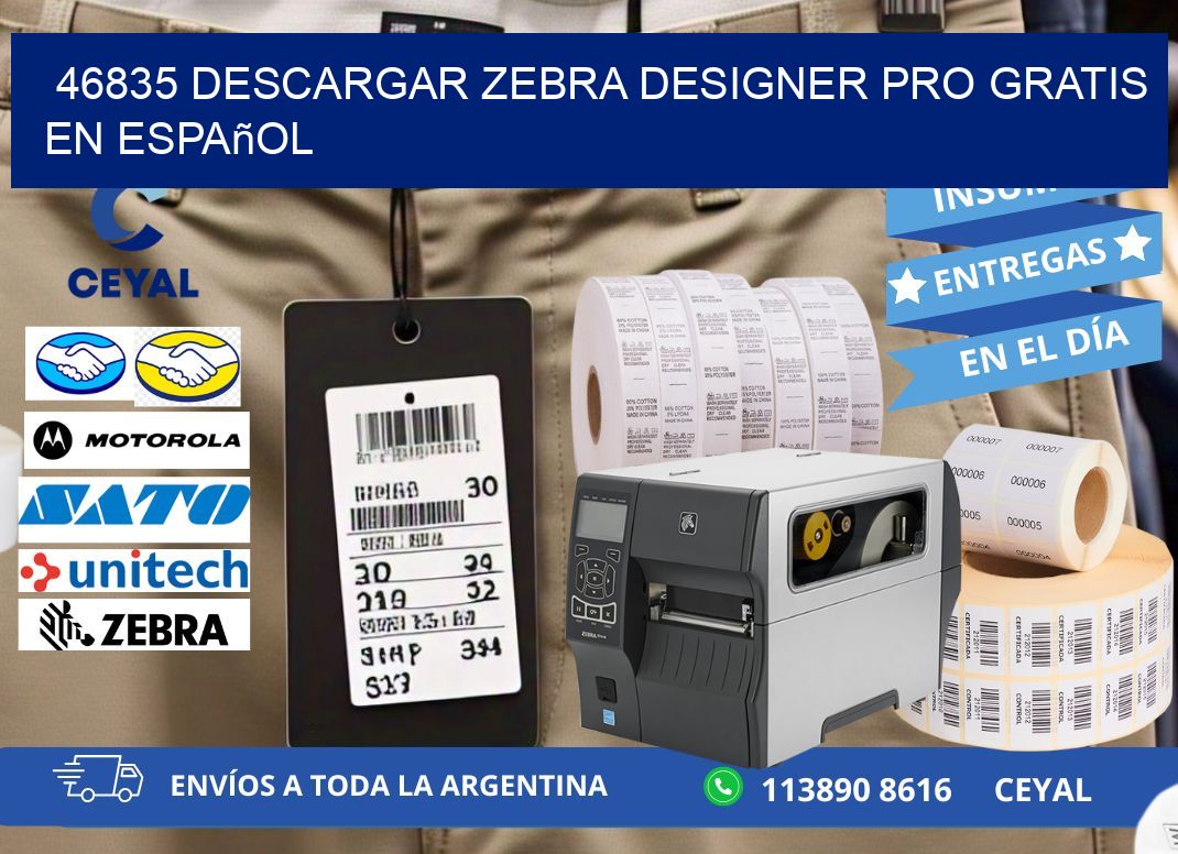 46835 Descargar Zebra Designer Pro gratis en Español