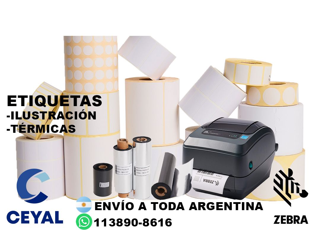 55505 etiquetas adhesivas blancas